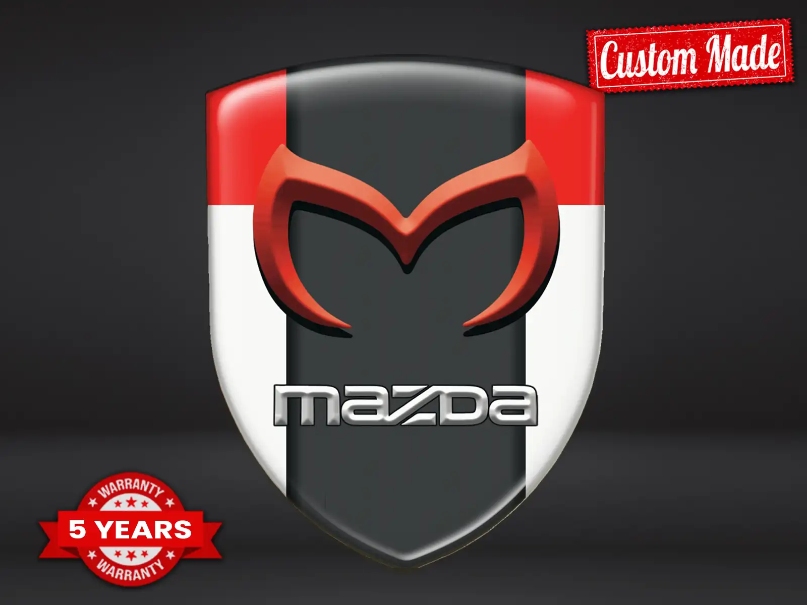 Mazda Fensteraufkleber Limitiert Edition Robust Auto Max
